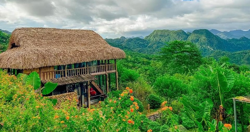 Tour du lịch Pù Luông 2 ngày 1 đêm Du lịch tâm linh thăm đền cô chín thanh hoá